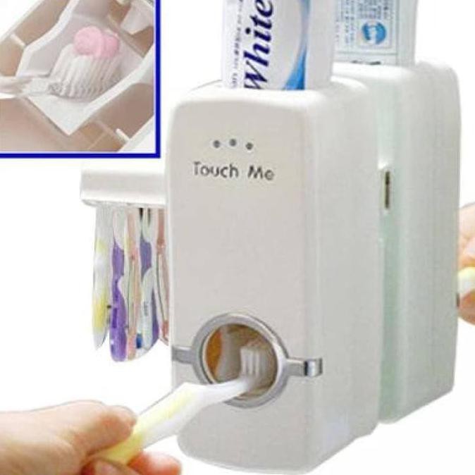 Dispenser Odol + Tempat Sikat Gigi Touch Me