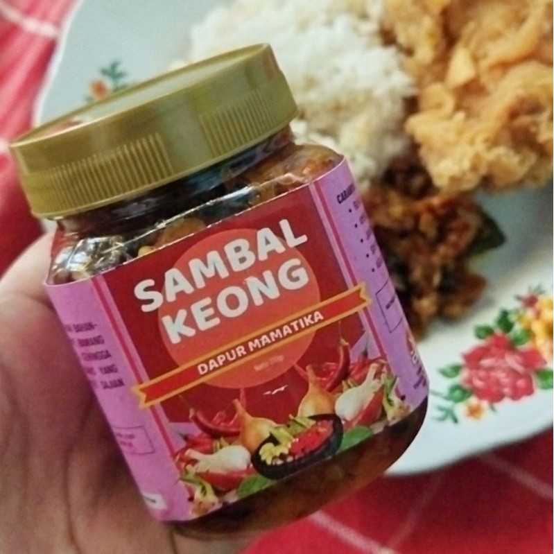 

DAPUR MAMATIKA | SAMBAL KEONG 200gr
