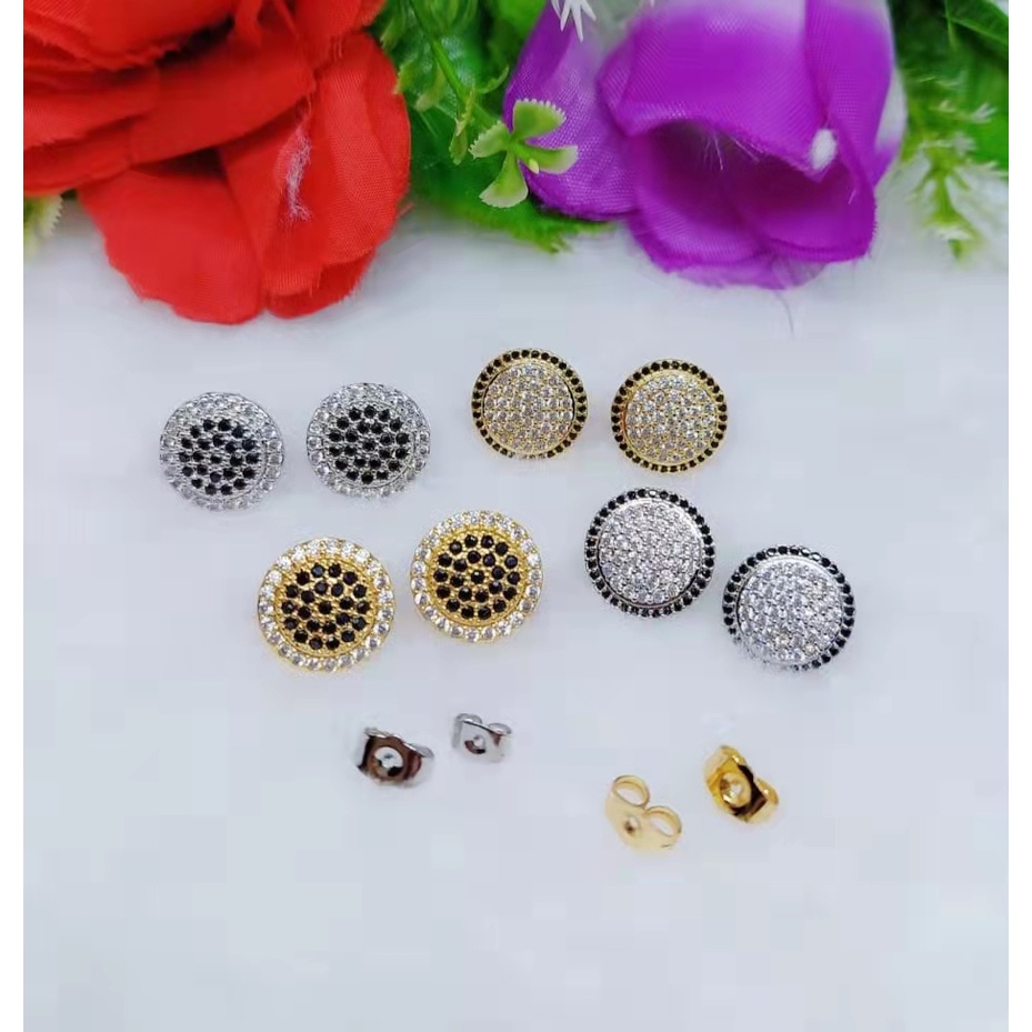 Anting Xuping Permata Full Lapis Emas Perhiasan A,B