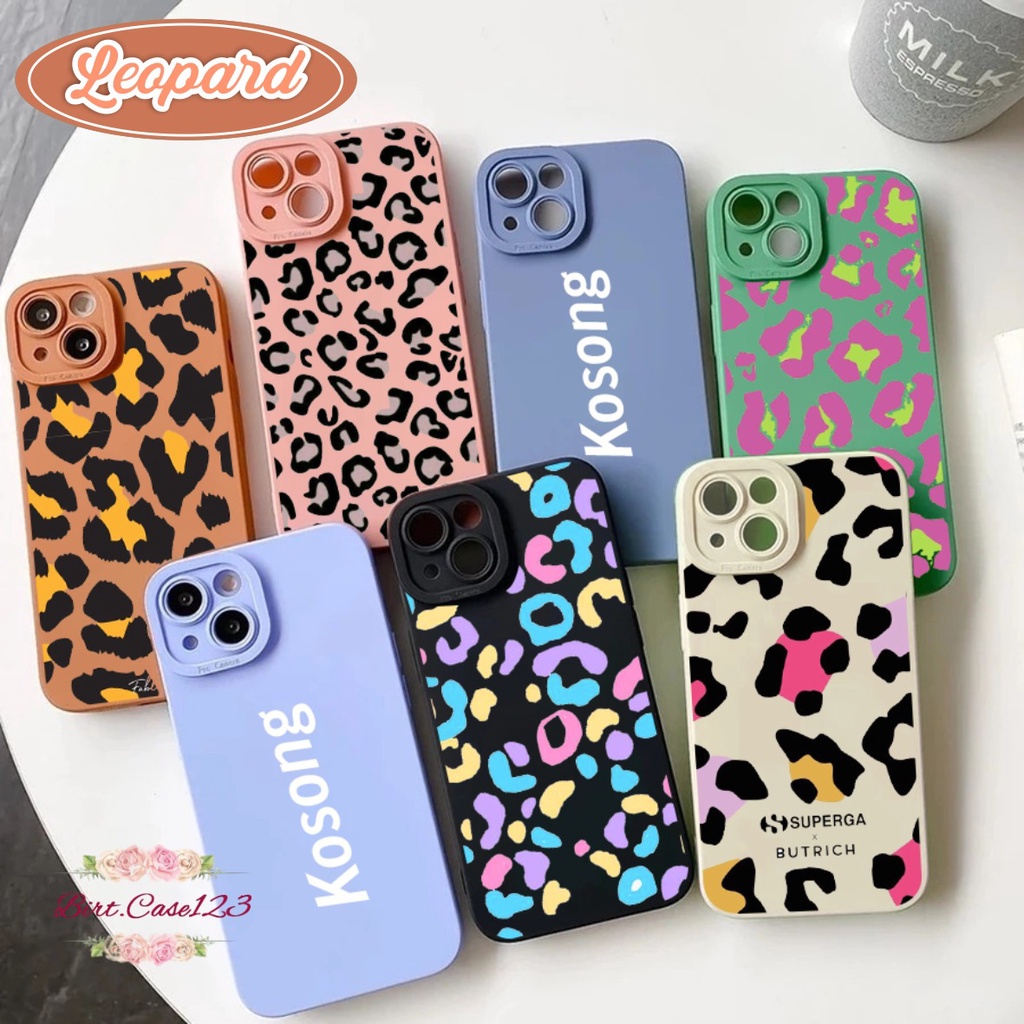 SOFTCASE CASE SILIKON PROCAMERA LEOPARD OPPO VIVO SAMSUNG REALME XIAOMI IPHONE INFINIX ALL TYPE BC6375