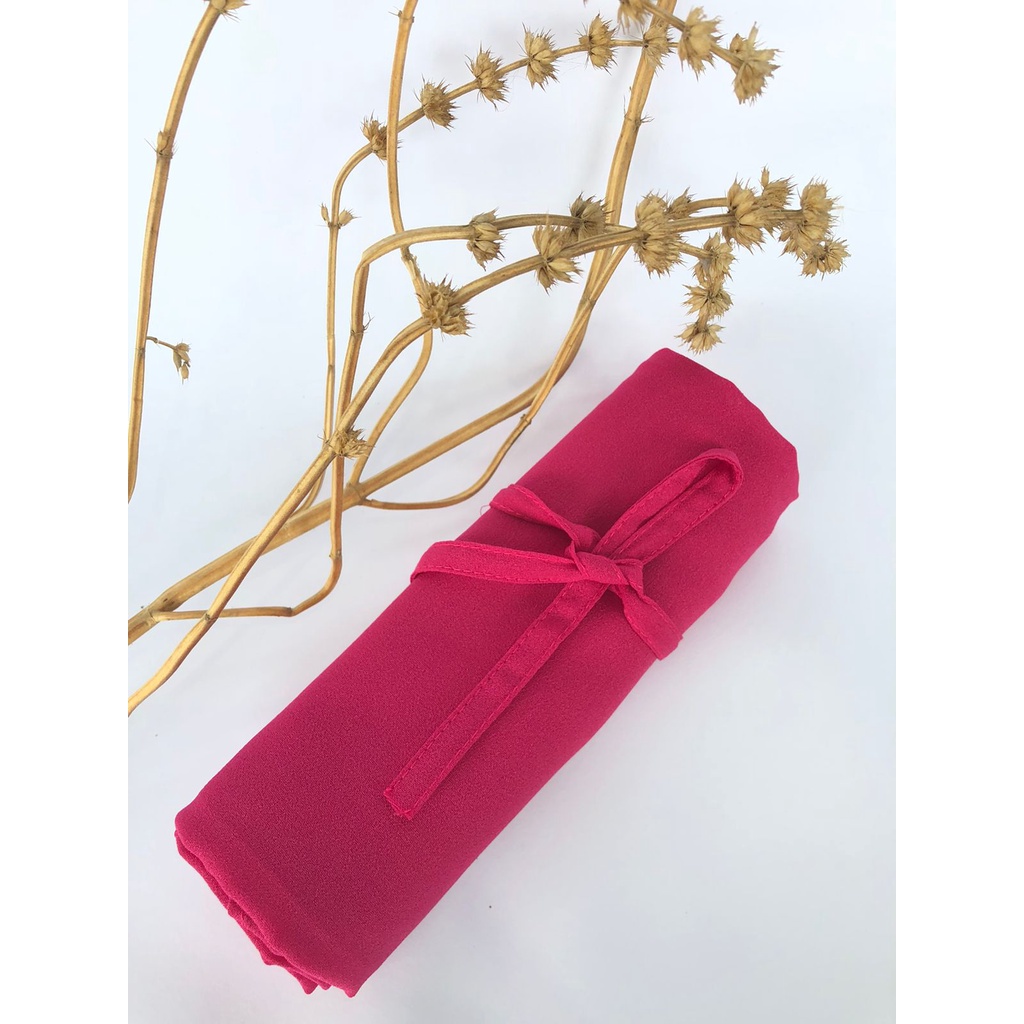 Bergo Maryam polos khimar Instan kerudung tali jilbab diamond bergo mariam-M diamond  fanta