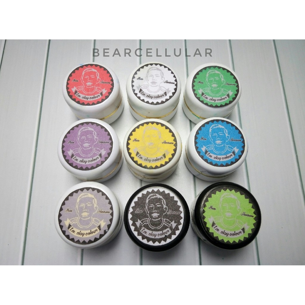 

TM POMADE CLAY WARNA / COLOR MUDAH DI BERSIHKAN UKURAN SAMPLE