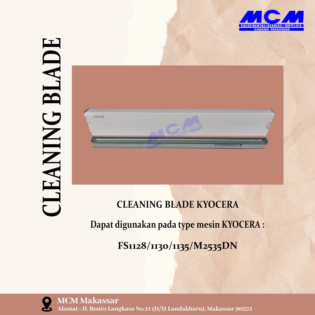Cleaning Blade Kyocera M2535 FS1135
