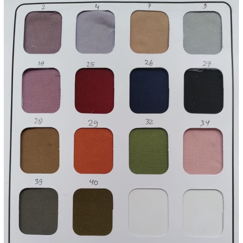 Kain RAYON POLOS PREMIUM GRADE A