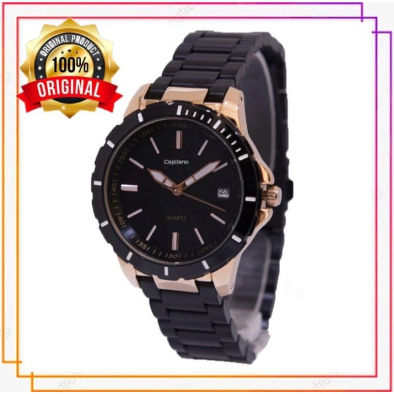 JAM TANGAN PRIA RANTAI STAINLIS STELL CAPILANO ORIGINAL WATER PROFF TAHAN AIR_JAM TANGAN COWOK HITAM ROSGOLD JAM TANGAN COWOK SPORTY_JAM TANGAN MURAH_JAM TANGAN PRIA TERLARISS FRE BOX DAN BATRAI_JAM TANGAN IMPORT RANTTAI STAINLIS STEL JAM TANGAN BESI