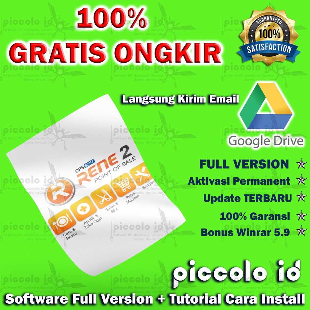 RENE 2 || Software Toko || Aplikasi Kasir Full Version || LINK DOWNLOAD || IPOS