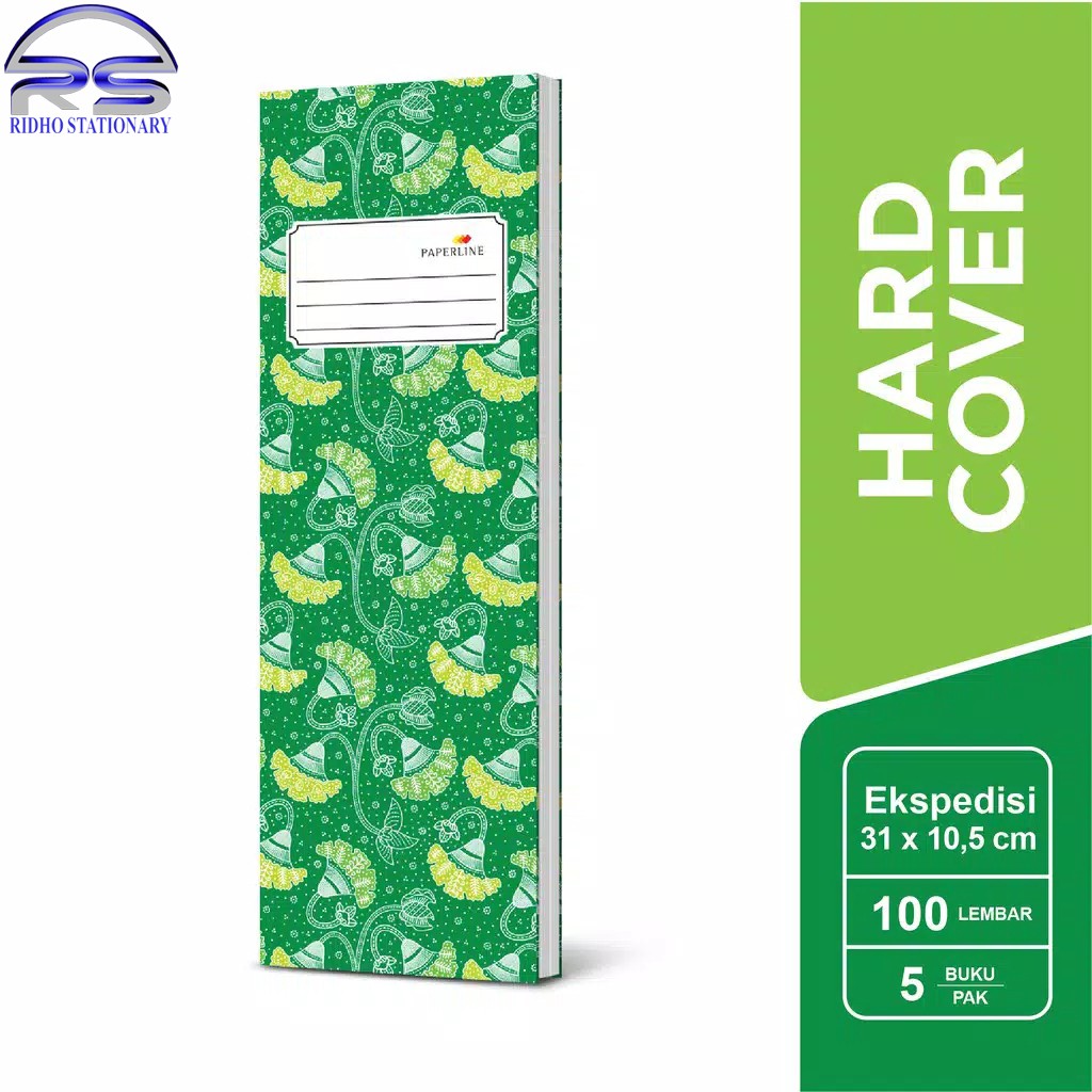 

(1 Pcs) Buku Tulis Ekspedisi Hard Cover PAPERLINE isi 100 Lembar