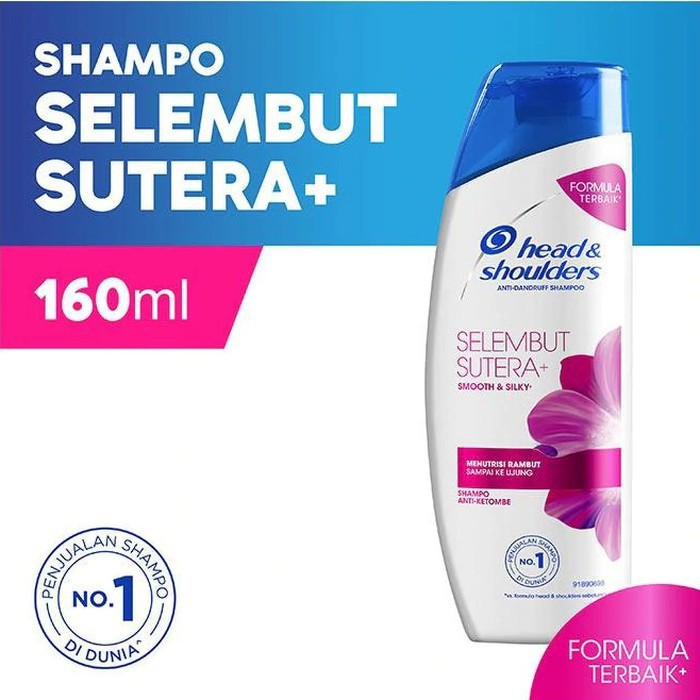 Head &amp; Shoulders Shampoo Selembut Sutera Smooth Silky