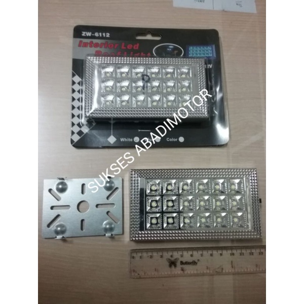 LAMPU PLAFON MOBIL UNIVERSAL LED KOTAK