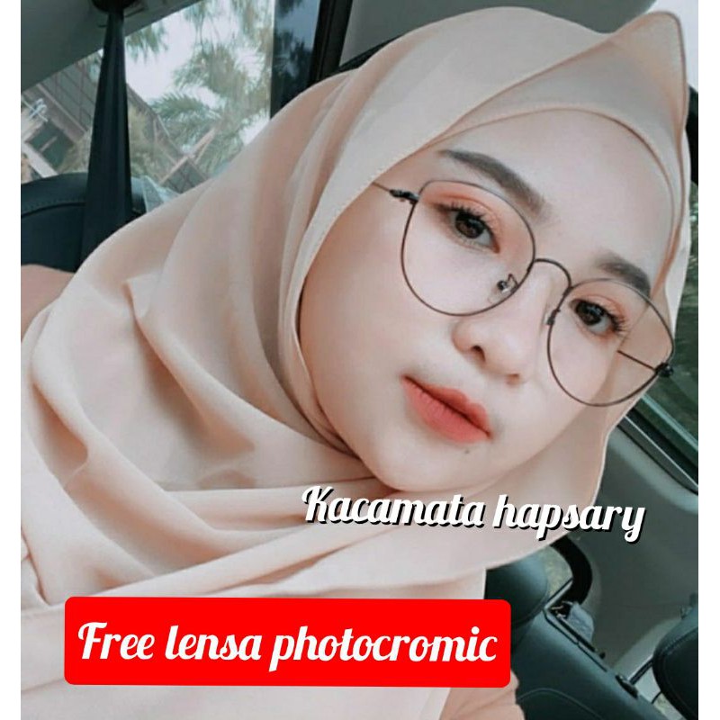 FRAME KACAMATA WANITA TERBARU 730 | PAKET LENSA PHOTOCROMIC | KACAMATA MINUS | ANTI RADIASI