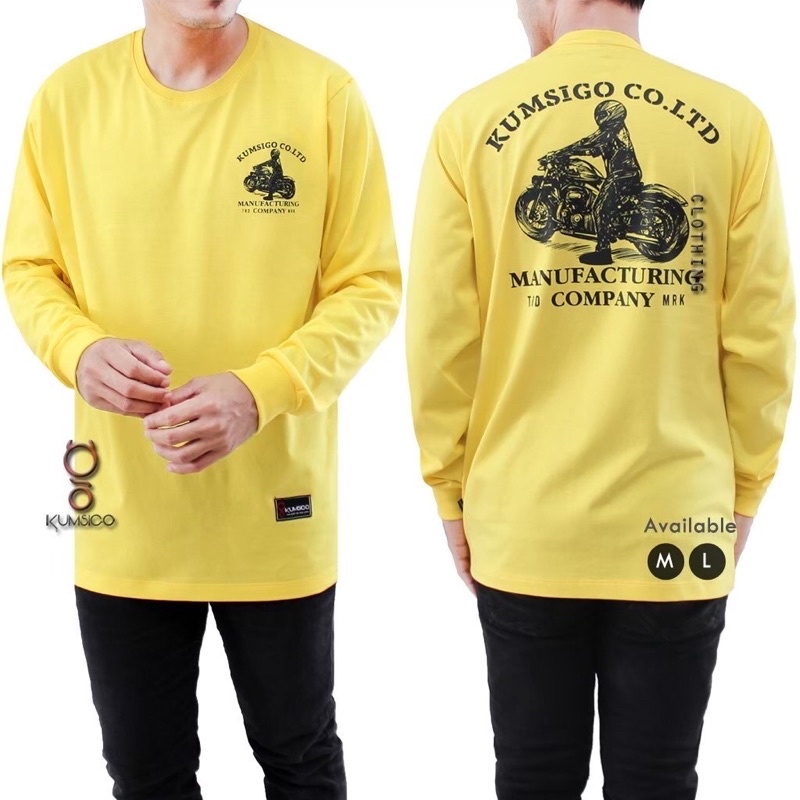 GREENLIGHT BAJU KAOS T SHIRT TSHIRT ATASAN KAOS PRIA WANITA LENGAN PANJANG LONGSLEEVE DISTRO PRIA WA