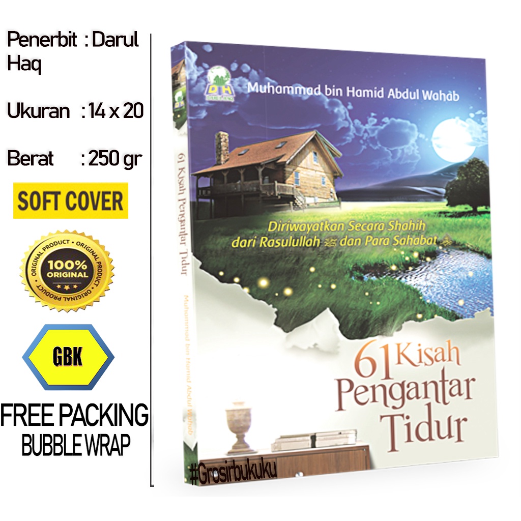 Buku 61 Kisah Pengantar Tidur - Darul Haq