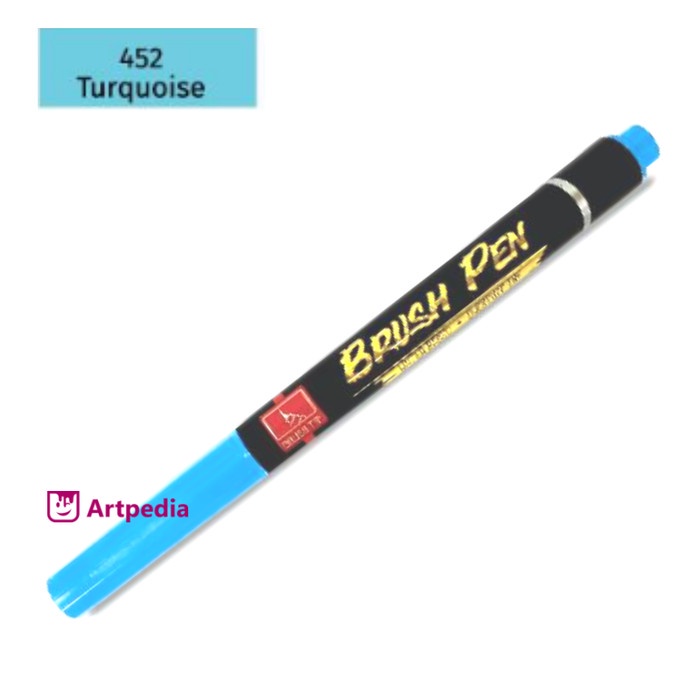 

kaligrafi-perlengkapan- snowman brush pen - turquoise / brush pen snowman bm-1 -perlengkapan-