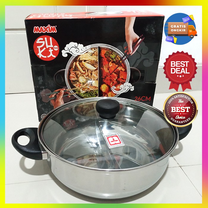 Maxim Panci Shabu Shabu - Suki Pan Sekat 2