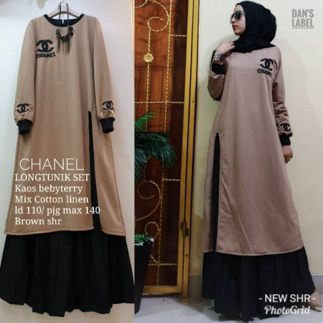 Chanel long tunik set