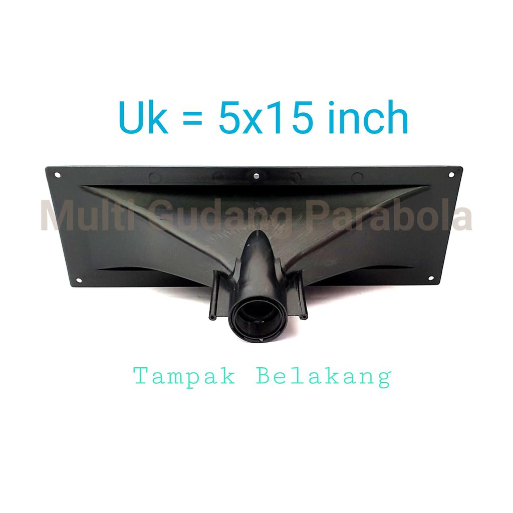 Corong Horn Tweeter Plastic 13 x 38 cm super murah