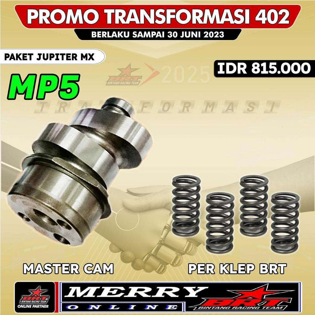 Promo 402 Paket Master Cam dan Per Klep BRT MX King Xabre Jupiter MX MX New R15 V2 Vixion Old New NVA NVL