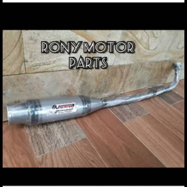 Knalpot racing drag supra fit new