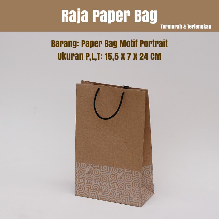

SALE PAPER BAG MOTIF TAS KADO SOUVENIR GOODIE BAG ukuran Small - Putih