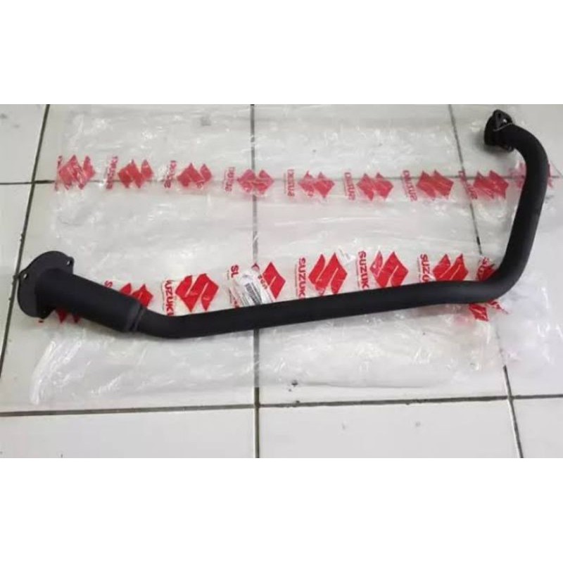 leheran knalpot satria fu standar pipa knalpot satria fu
