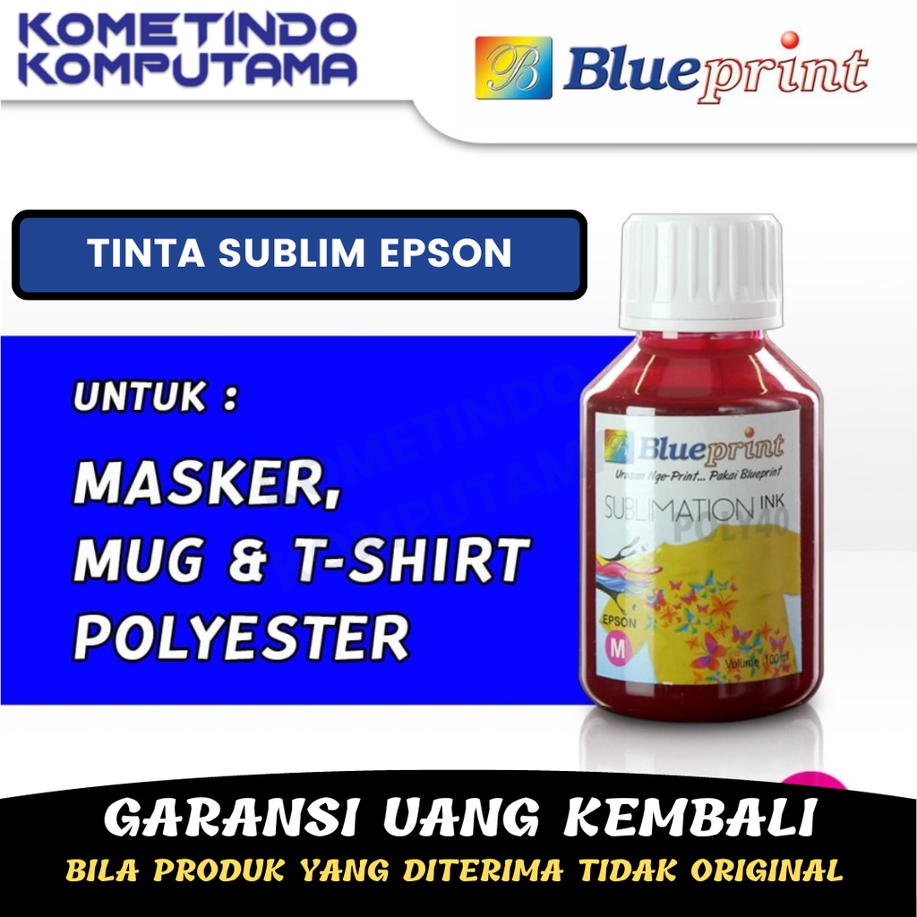 MERAH Tinta Sublimation Epson BLUEPRINT 100ml MAGENTA BP-ML100SPEX