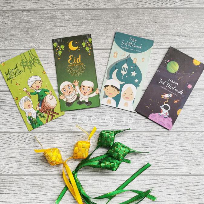 

10 PCS AMPLOP LEBARAN EXCLUSIVE PREMIUM SUPER TEBAL AMPLOP IDUL FITRI - Kartun B