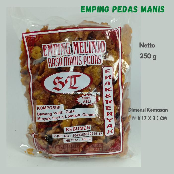

SMART CHOICE EMPING MEDEM PEDAS MANIS BUMBU RUJAK GURIH ASLI KHAS KEBUMEN
