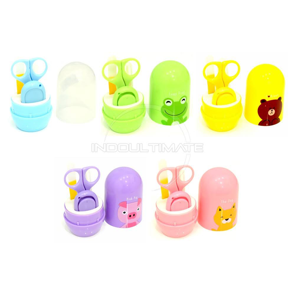 4in1 Set Gunting Kuku Bayi Anak GT-05 Set Potong Kuku Anak Baby Nail Clipper Baby Safe Manicure Set