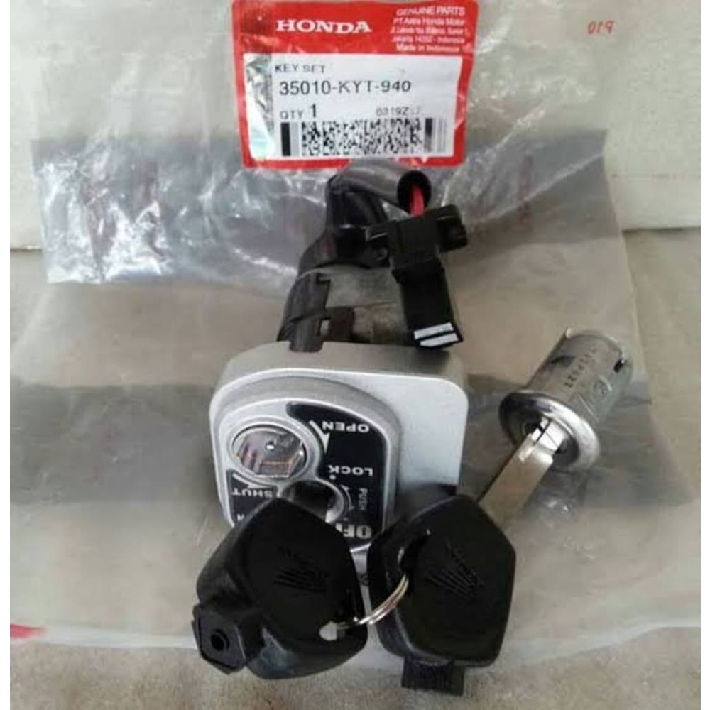 Kunci Kontak Key Set - Scoopy Karbu Old Lama Asli Honda 35010KYT940
