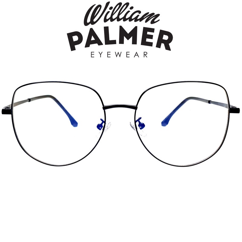 William Palmer Kacamata Pria Wanita Metal 3045  Black