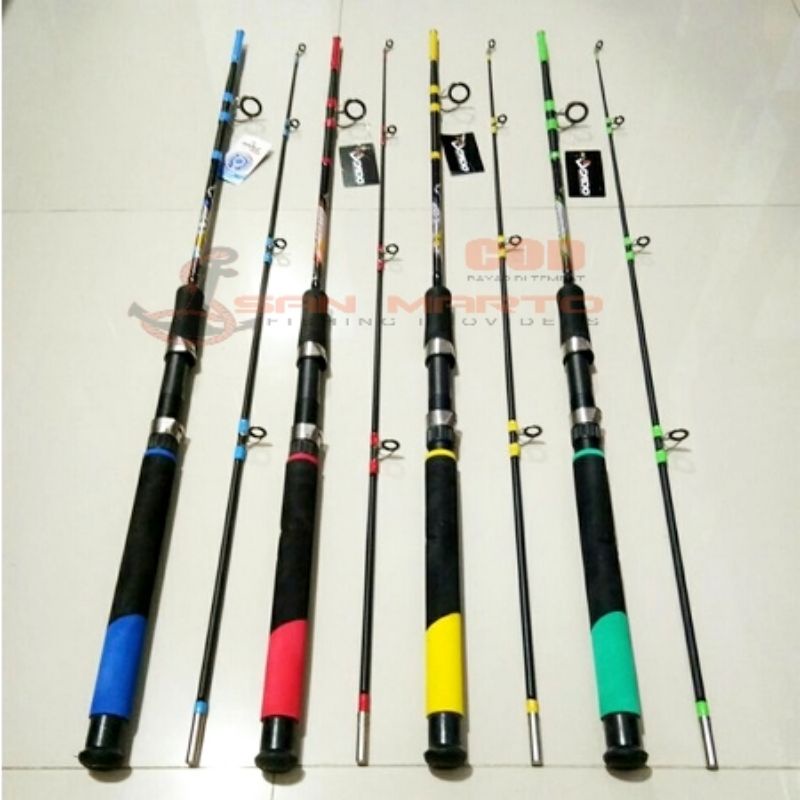 Joran Pancing Fiber Solid Daido Manta II. 150 165 Cm