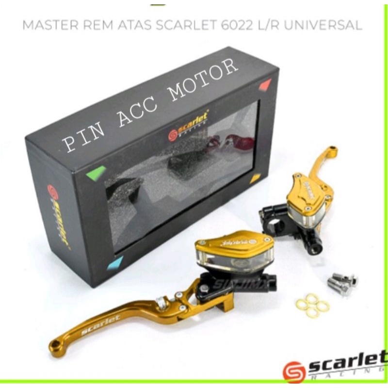 0Master Rem SCARLET/JFK Premium Radial Universal Nmax,Nmax 2020,Xmax,Aerox,Pcx,Adv,R15,Cbr,Ninja