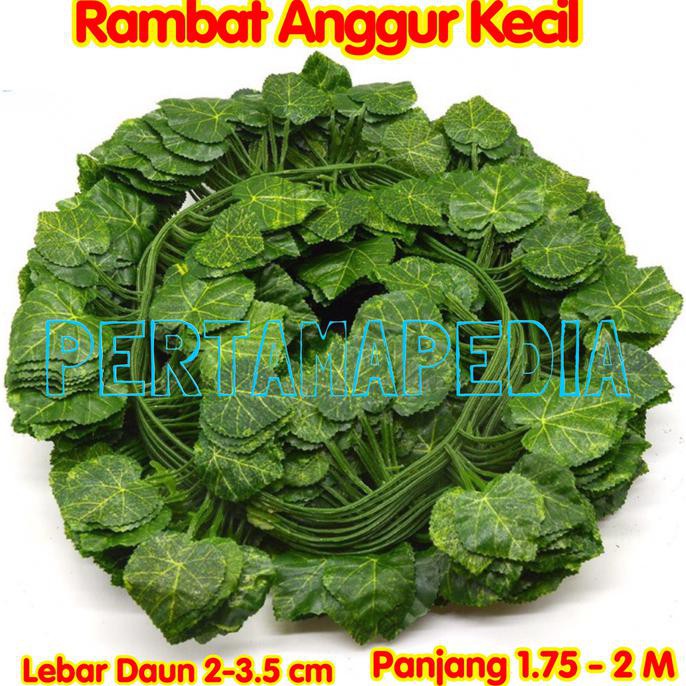 Daun Rambat Bunga Plastik/ Daun Rambat Bunga Palsu.