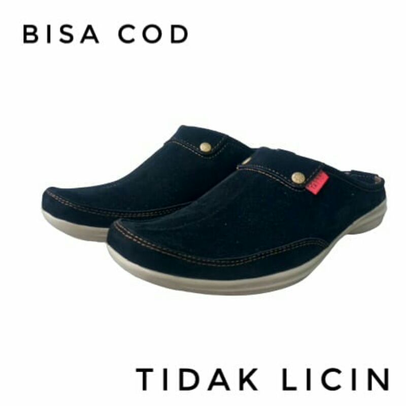 Sepatu sandal /selop pria /sandal slip on / selop termurah / bisa cod