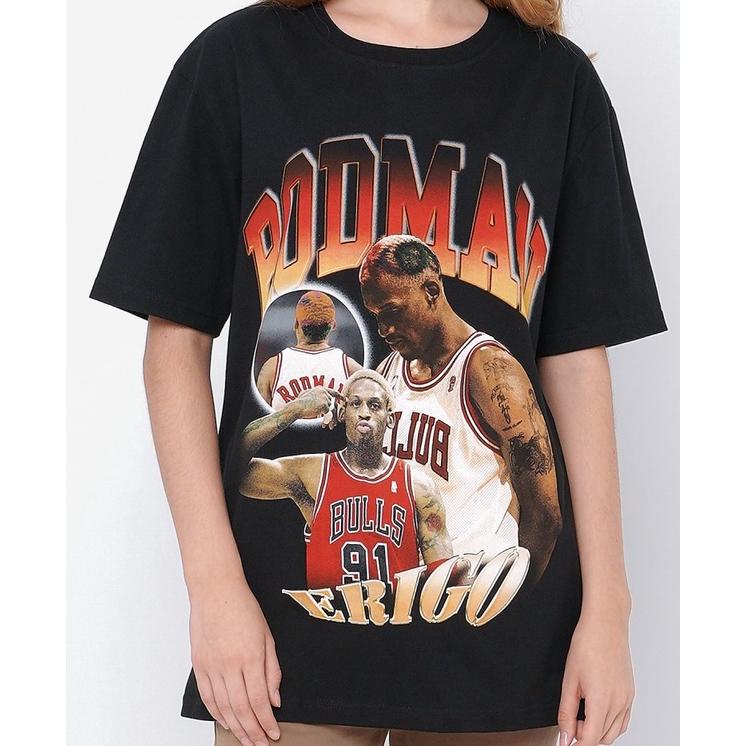 Erigo T-Shirt Oversize Rodman Black