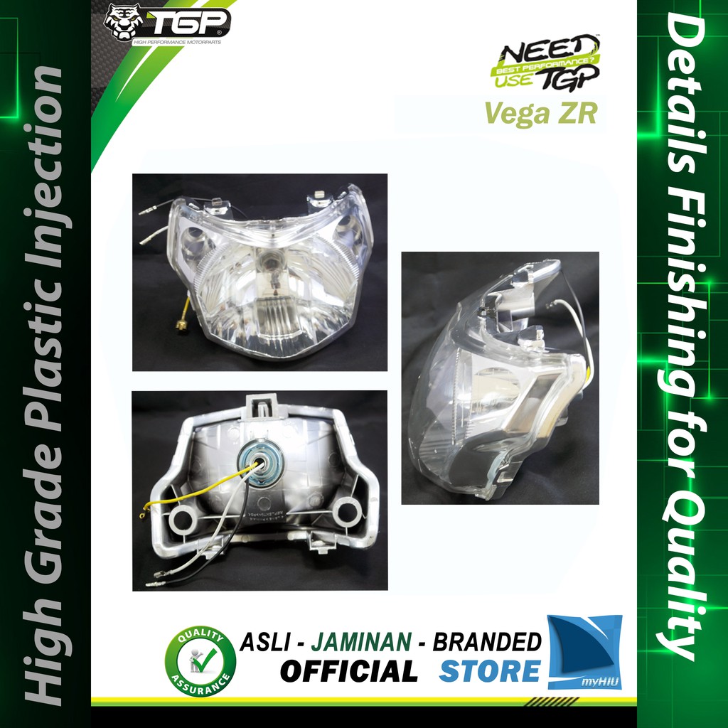 Reflektor / Lampu Depan Yamaha Vega ZR KOMPLIT - Front Lamp Assy TGP