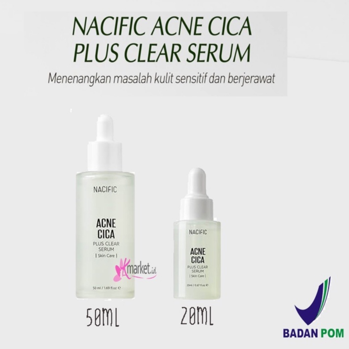 [BPOM] NACIFIC ACNE CICA PLUS CLEAR SERUM