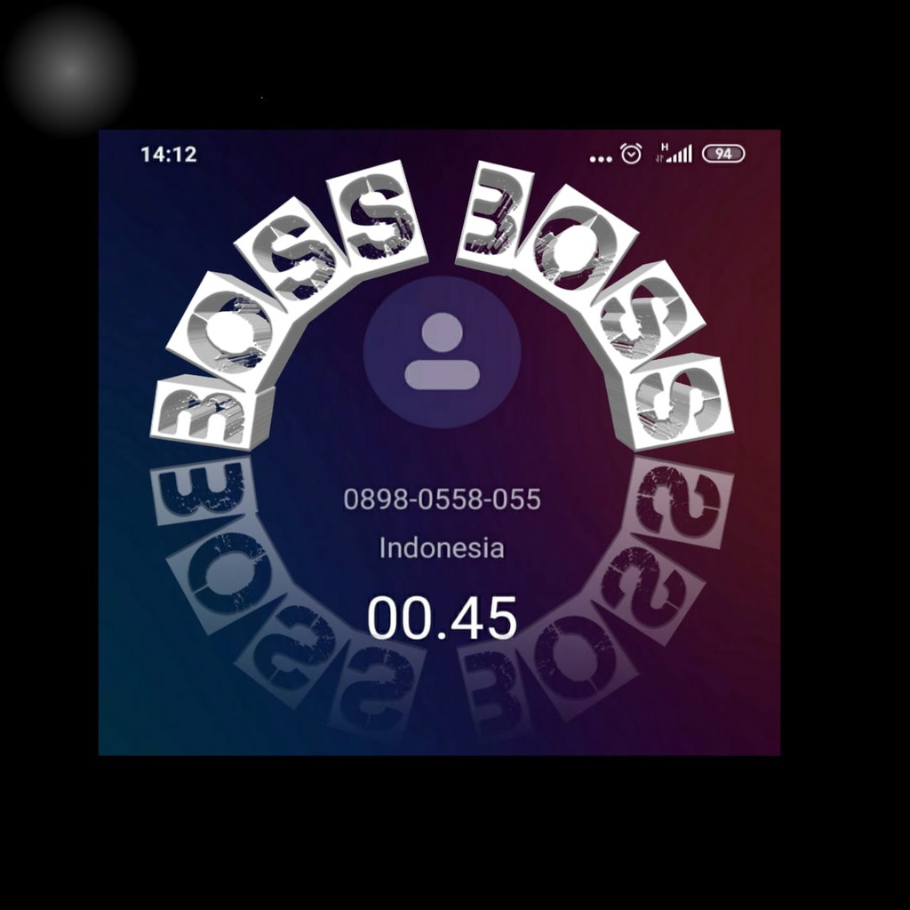 Nomor cantik kartu perdana 3 three 8055 8055 * O 89 BOSS BOSS