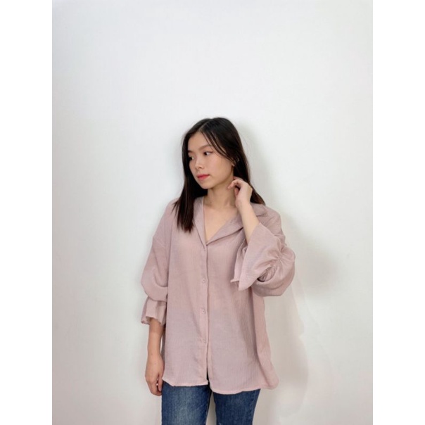 NEW KEMEJA OVERSIZE CRINKLE PREMIUM / KEMEJA OVERSIZE MURAH