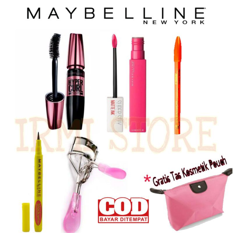 Paket Make Up / Paket Make Up Lengkap / Paket Make Up Murah / Make Up / Alat Kecantikan / Maybelline
