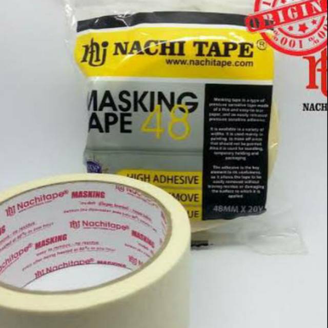 

Isolasi kertas Masking Tape Nachi