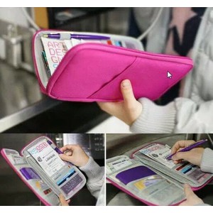 CARD ID HOLDER - PASPORT WALLET DOMPET TRAVEL ORGANIZER