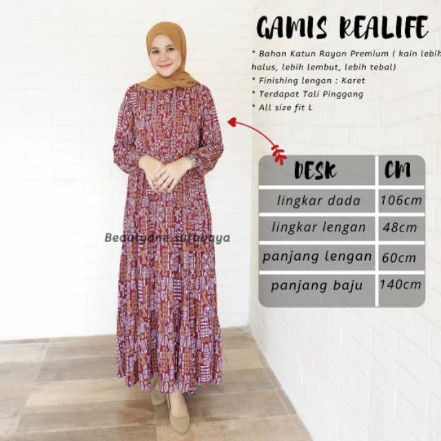 Gamis Dewasa Dress Etnik Homey Dress Murah - Bahan Katun Rayon Premium Nyaman Dipakai | Bisa Cod