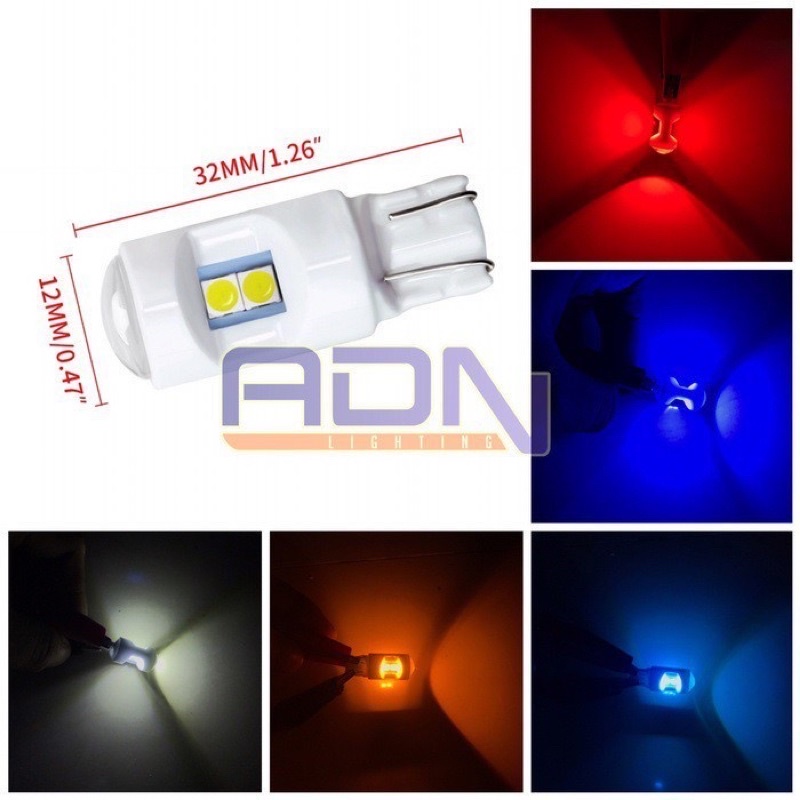 Lampu Sen Senja T10 Motor Mobil AC/DC 12VOLT Model Keramik Nyala Diam Super Terang