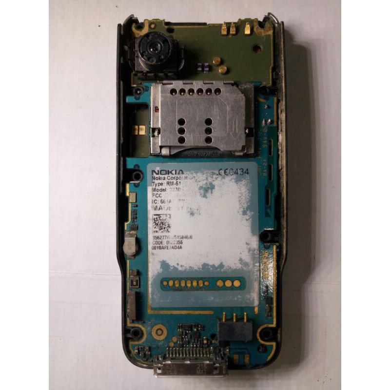 nokia 3230 lcd cassing back cassing