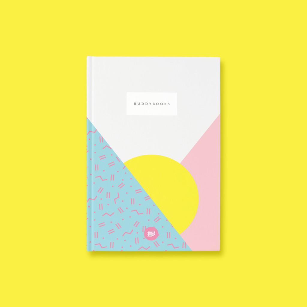 

Notebook Buku Tulis Catatan A5 A6 Hardcover by Buddybooks GEOMETRY 04 Custom Notebook / Planner / Journal