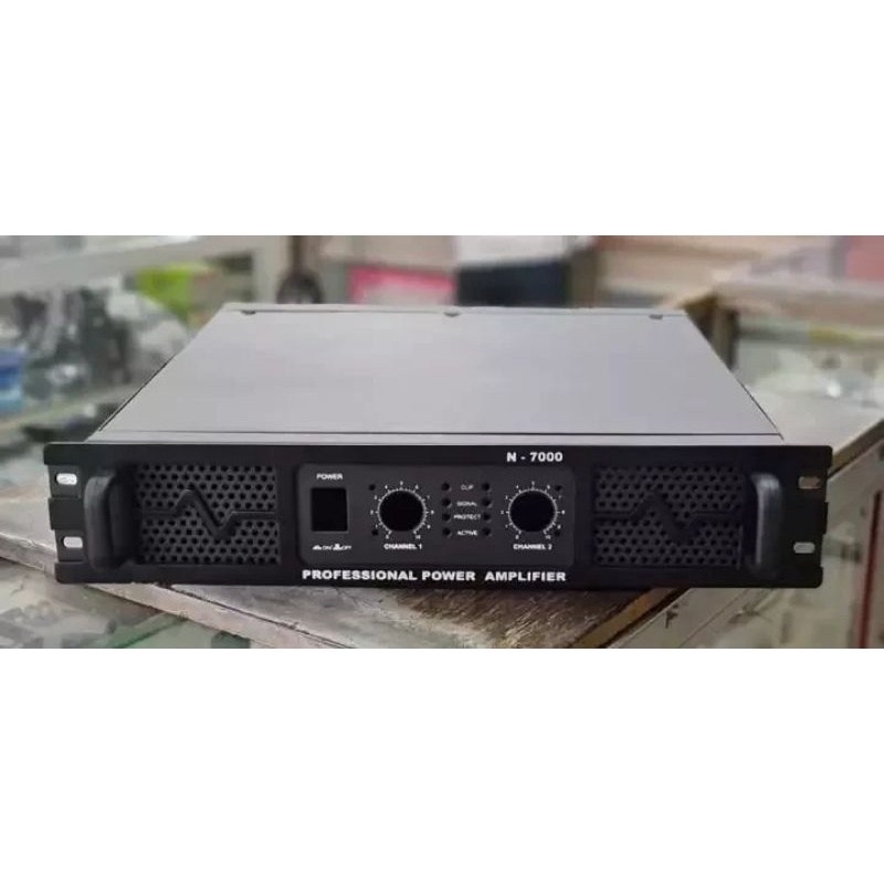 Box power amplifier N7000 ukuran 2U Bok power n7000 ukuran 2U bagus berkualitas bahan tebal