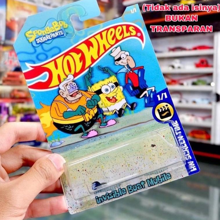 [F-UWE ♥] HOT WHEELS INVISIBLE BOAT MOBILE CUSTOM-amanah