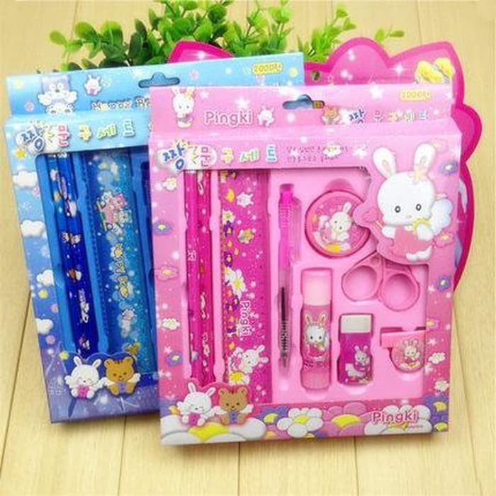 

Paket Alat Tulis - Paket Puzzle Anak - Paket Ujian Korean Stationery Set Paket Kado Gift Alat Tulis