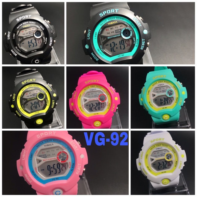 Jam tangan visica sport digital anak remaja Vg 92